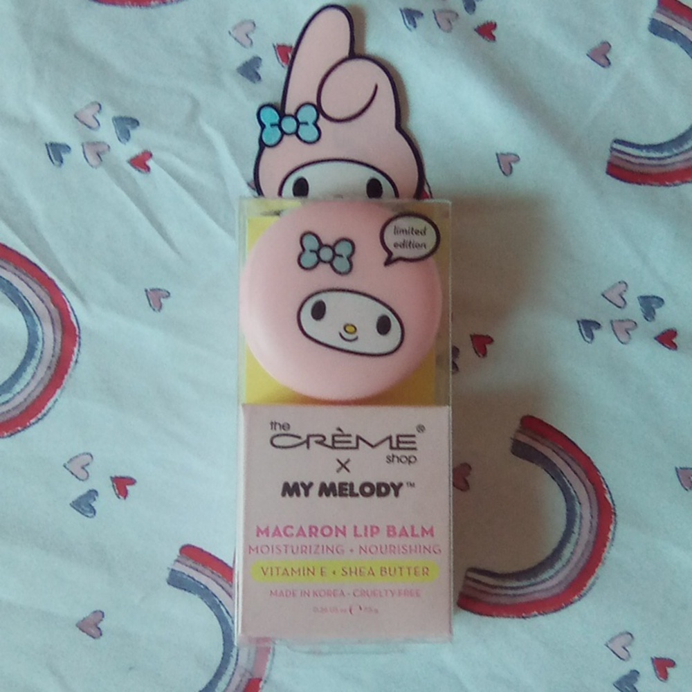 Sanrio creme my melody macaron lip balm